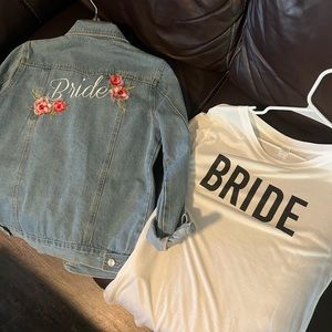 Bride denim jacket